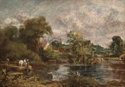 Het witte paard door John Constable