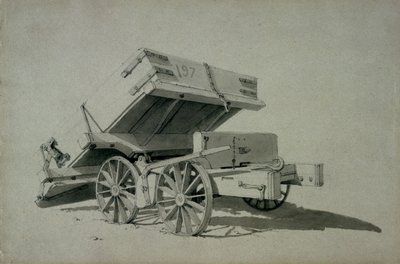 Aannemers die wagons kantelen, nr.3, 1830s door John Cooke Bourne