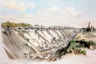 Tring snede, Londen & Birmingham Railway, 17 juni 1837 door John Cooke Bourne