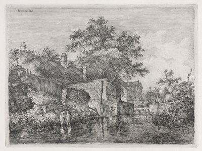 Voorkant van de Nieuwe Molen door John Crome