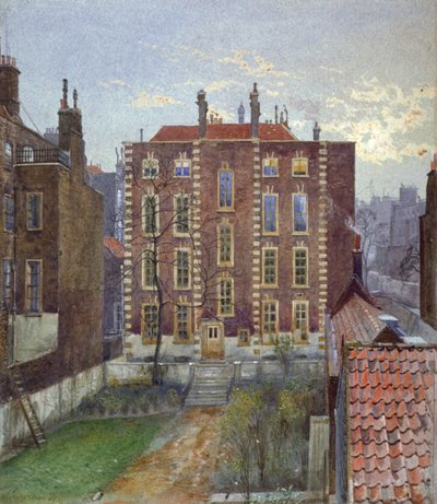 Huis aan Austin Friars Street, City of London door John Crowther