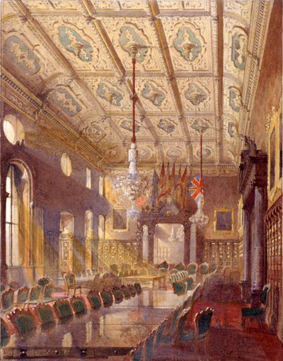 Ironmongers Hall, Londen, 1888 door John Crowther