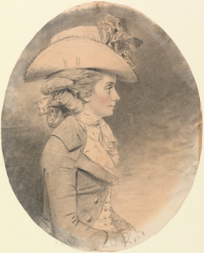 Mevrouw Ives van Catton door John Downman