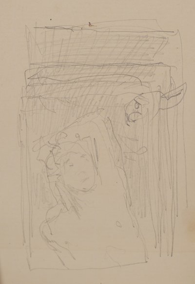 Zonder titel [Mannelijke figuur] door John Duncan