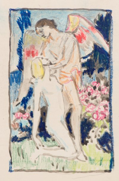 Zonder titel [Kleinere versie van Liefde die Voorbijgaat] door John Duncan