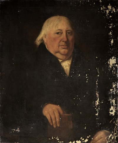 Portret van een Man, vermoedelijk Joseph Fry door John E. Ferneley