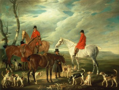 De Bijeenkomst, Melton Mowbray door John E. Ferneley