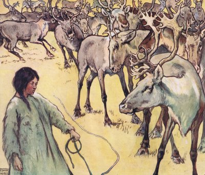 Elandkudde, illustratie uit 