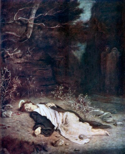 door John Everett (after) Millais