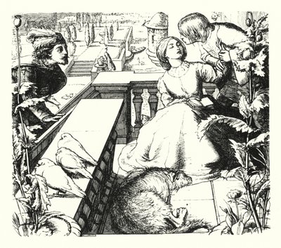 De Dagdroom door John Everett (after) Millais