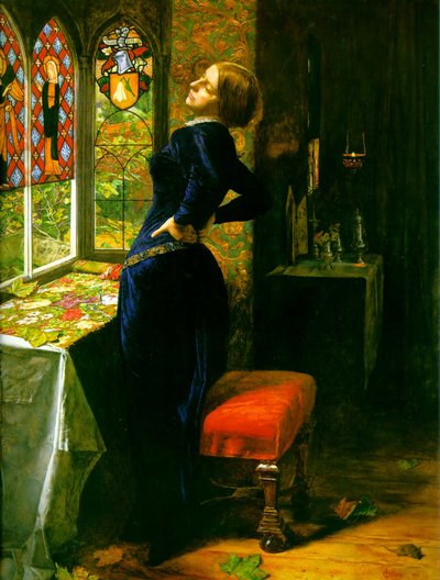 Mariana in de Moated Grange door John Everett Millais