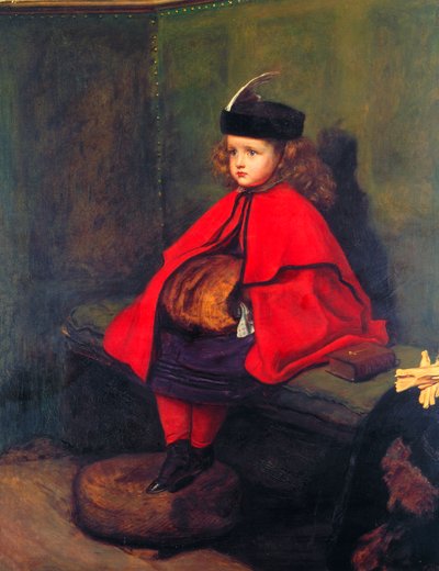 Mijn Eerste Preek, 1863 door John Everett Millais