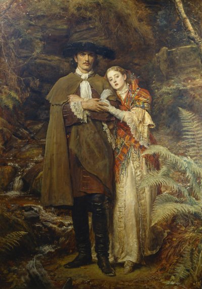 De Bruid van Lammermoor door John Everett Millais