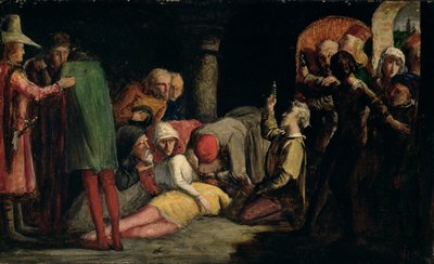 De Dood van Romeo en Julia door John Everett Millais