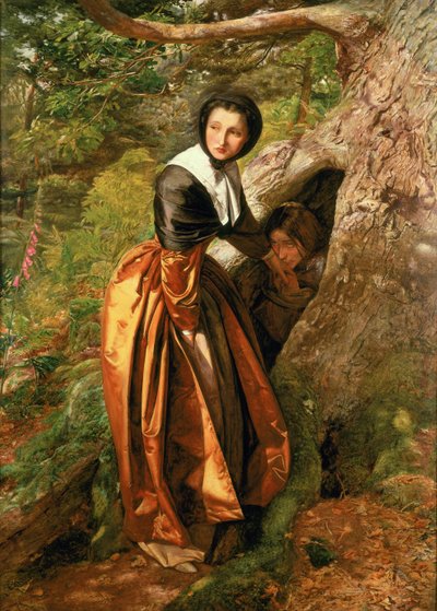 De verbannen royalist door John Everett Millais