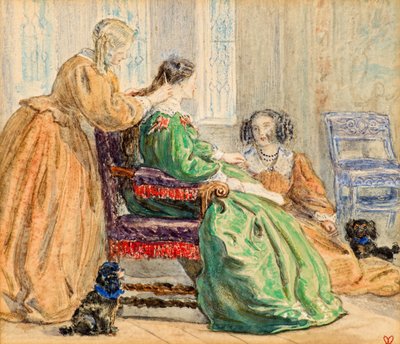De Toilet door John Everett Millais