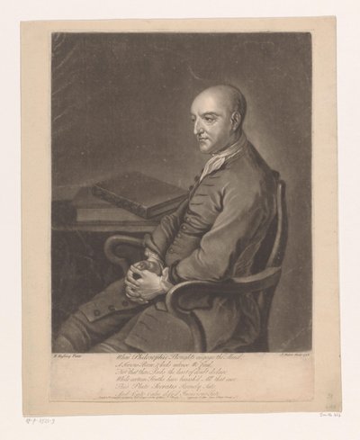 Portret van Humphrey Skelton door John Faber (II)
