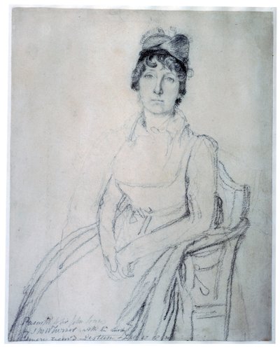 Schets van Eliza Soane door John Flaxman