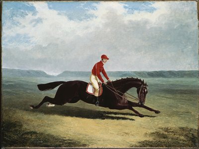 De baron met Bumpy Up, in Newmarket door John Frederick Herring Senior