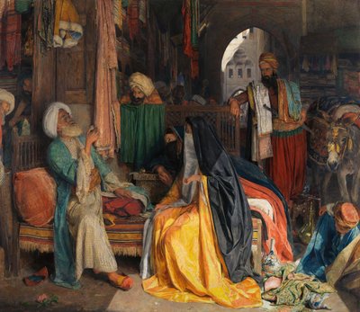 De twijfelachtige munt door John Frederick Lewis