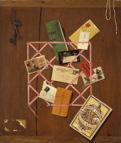 Kantoorbord voor Smith Brothers Coal Company door John Frederick Peto