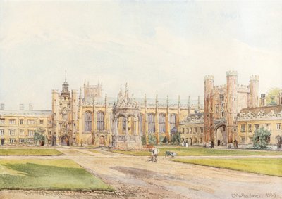 Grote Hof, Trinity College door John Fulleylove
