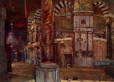 Interieur van de Rotskoepel vanuit het Zuidoosten, 1902 door John Fulleylove