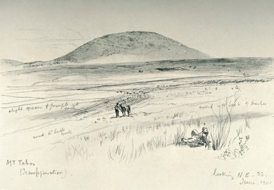 Berg Tabor, 1902 door John Fulleylove