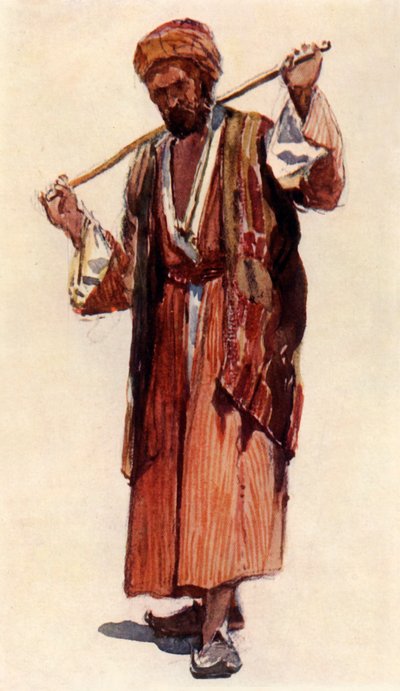 Syrische herder, 1902 door John Fulleylove