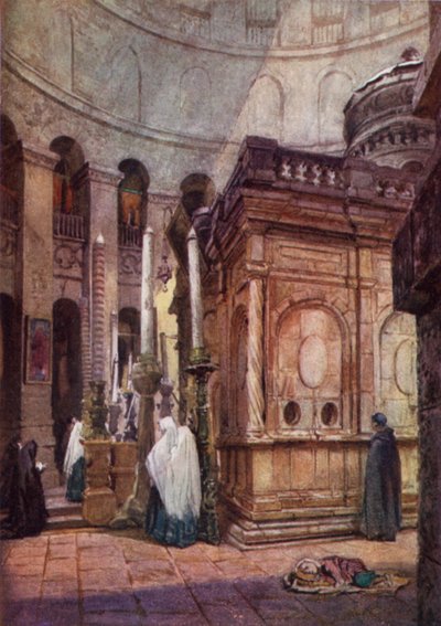 De Rotunda en Kapel van het Heilig Graf door John Fulleylove