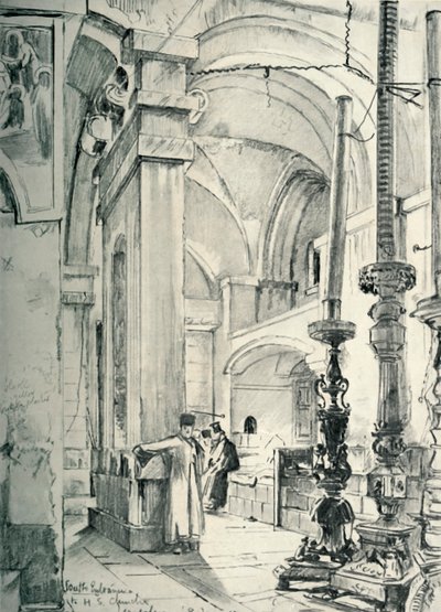De Vestibule van de Kerk van het Heilig Graf, 1902 door John Fulleylove