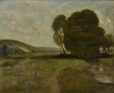 Plattelandstafereel door John Fullwood