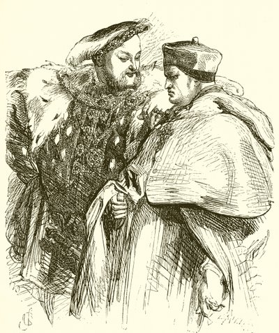 Koning Hendrik VIII door John Gilbert