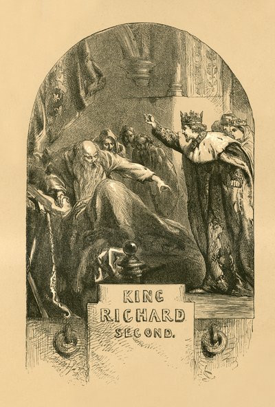 Koning Richard II door John Gilbert