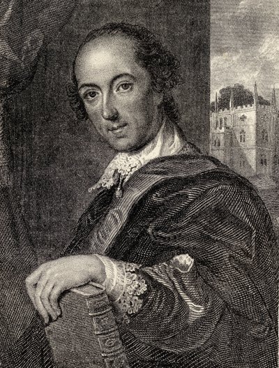 Horace Walpole, illustratie uit 