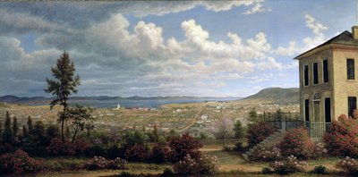 Hobart Town, c.1832 door John Glover