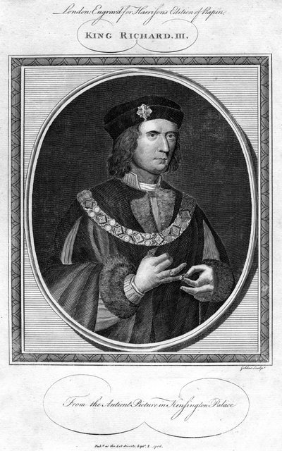 Richard III van Engeland, 1786 door John Goldar
