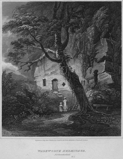 Warkworth Hermitage, Northumberland door John Greig