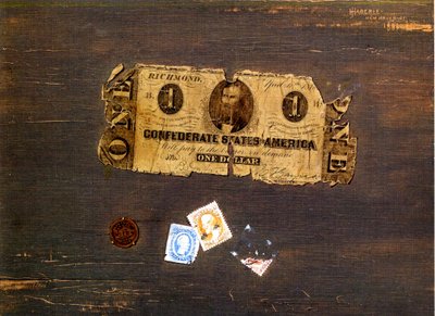 Een Geconfedereerde Nota, 1886-87 door John Haberle