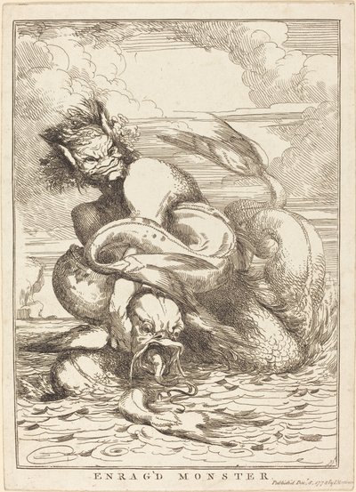 Woedend monster door John Hamilton Mortimer