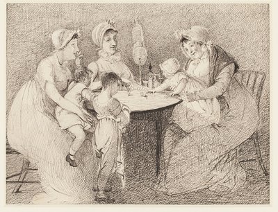 Een kinderspinspel, 1807 door John Harden