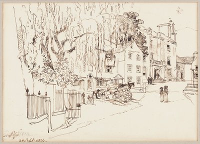 Salutation Inn door John Harden