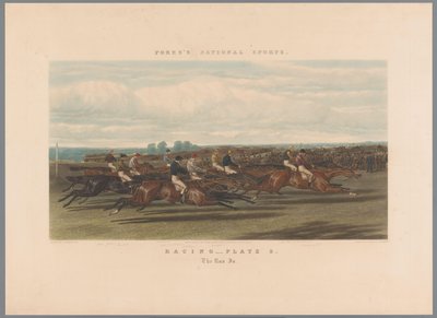 Paardenrace door John Harris