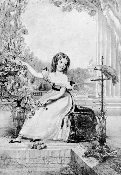 De prinses Victoria op elfjarige leeftijd, 1901 door John Hayter
