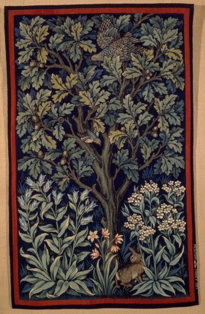 Hen Fazant, gemaakt door Morris & Co. 1917 door John Henry Dearle