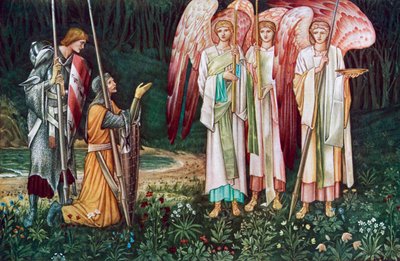 De visie van de Heilige Graal door John Henry Dearle