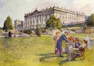 Chatsworth House door John Henry Frederick (after) Bacon