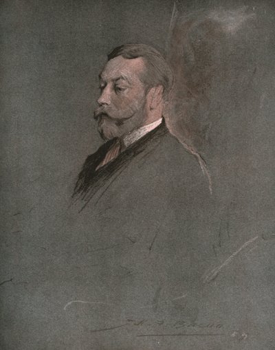 Zijne Majesteit Koning George V, 1910 door John Henry Frederick Bacon