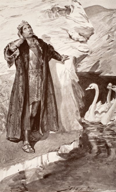 Ler en de zwanen, illustratie uit 