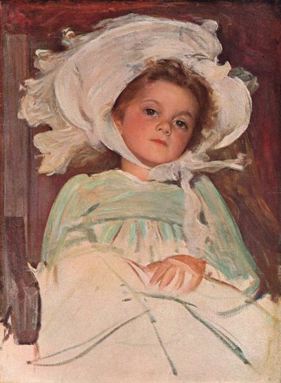 Portretstudie, ca. 1906 door John Henry Frederick Bacon